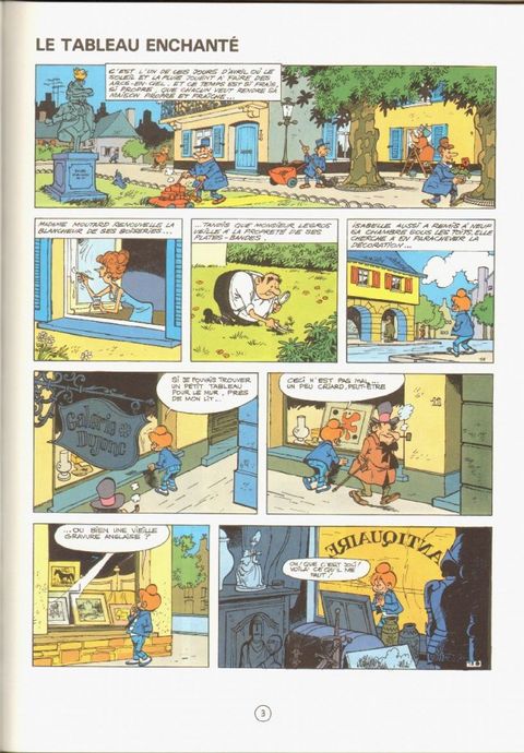 Aperçu de l'album Isabelle tome 1 - Le Tableau enchanté