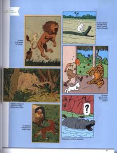 Aperçu 3 de l'album Tintin (Autour de la BD) tome 2015 - Les animaux de Tintin - L’extraordinaire bestiaire de l’oeuvre d’Hergé