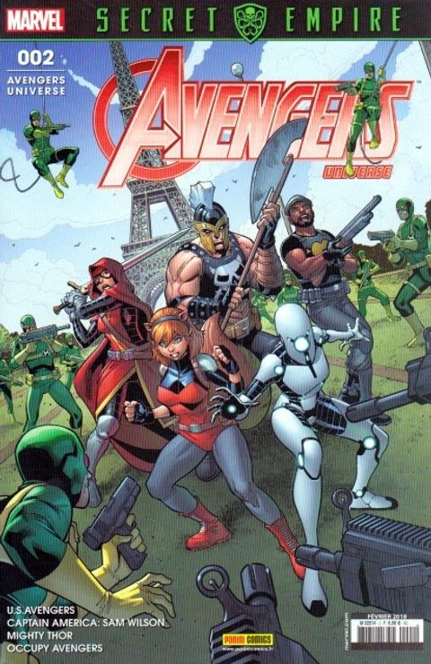 Couverture de l'album Avengers Universe Kiosque V2