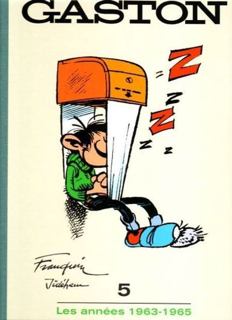 Couverture de l'album Gaston - L'âge d'or de Gaston (Le Soir) - tome 5 : Les années 1963-1965