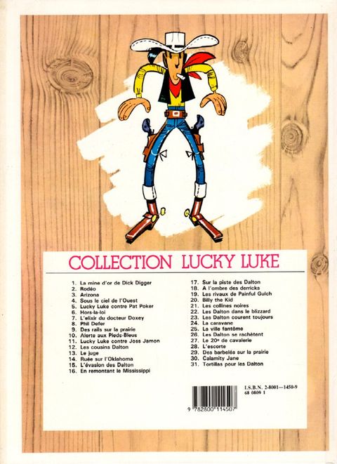 Aperçu de l'album Lucky Luke (Dupuis) tome 10 - Alerte aux Pieds-Bleus