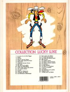Aperçu 2 de l'album Lucky Luke (Dupuis) tome 10 - Alerte aux Pieds-Bleus