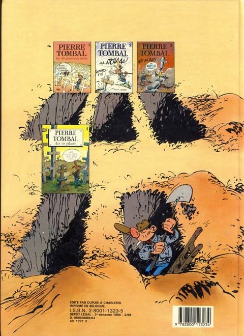 Aperçu de l'album Pierre Tombal tome 1 - Les 44 premiers trous