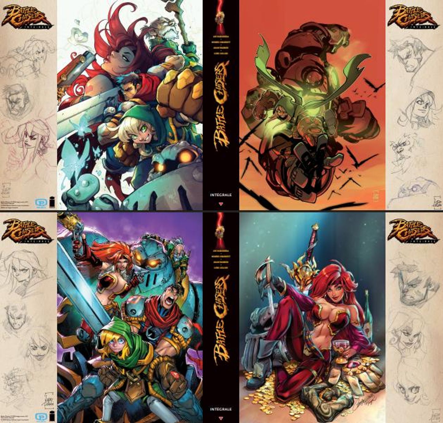 Jaquette Battlechasers