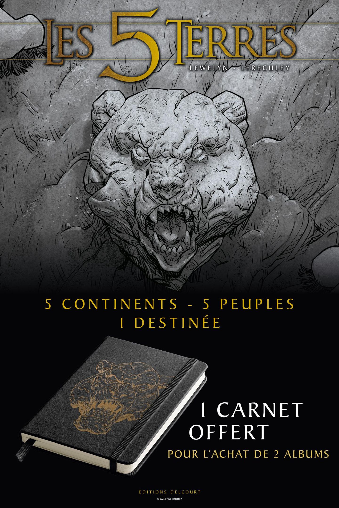 Un carnet "Les 5 Terres" offert
