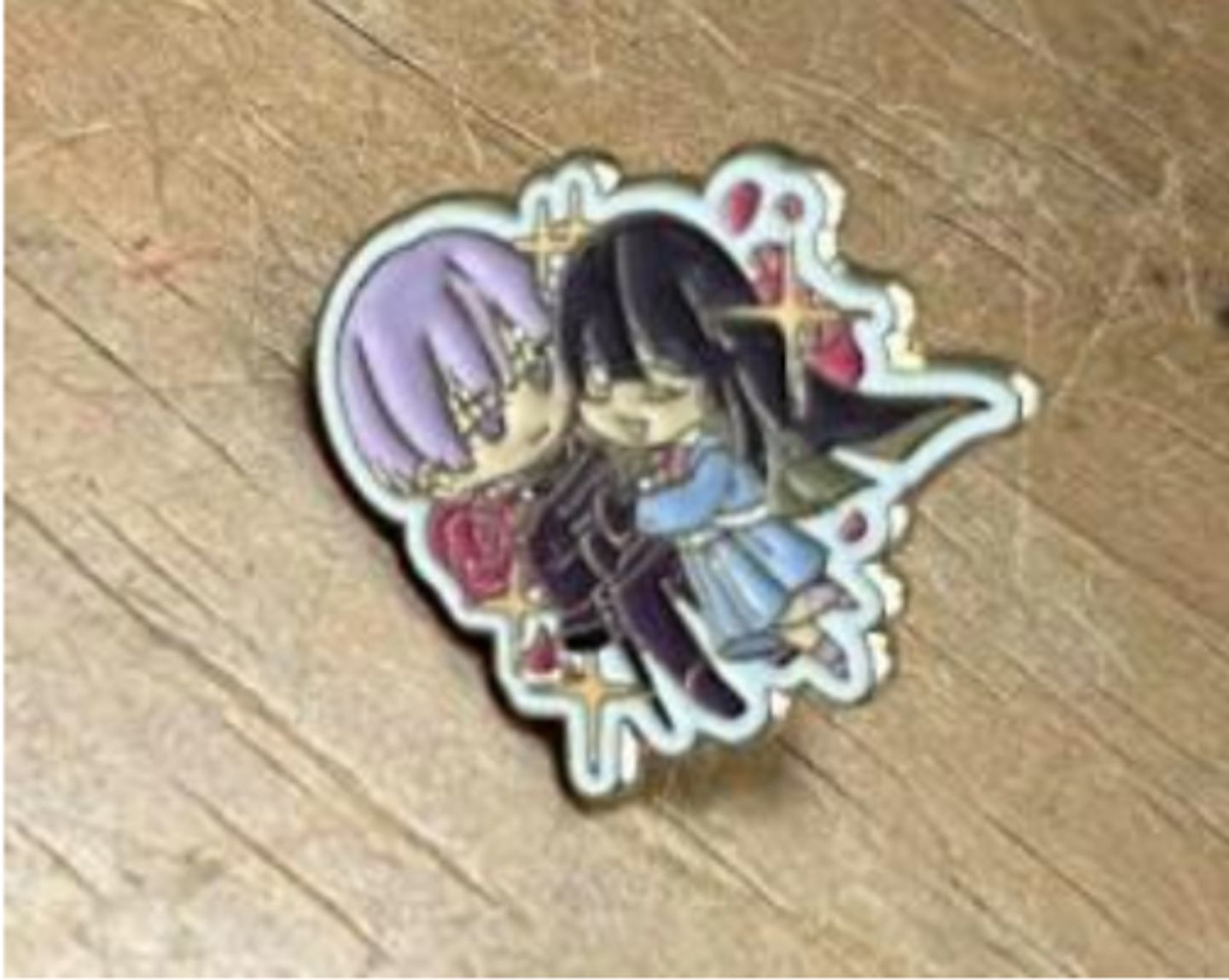 Pin's Anna et le Prince d'Albion