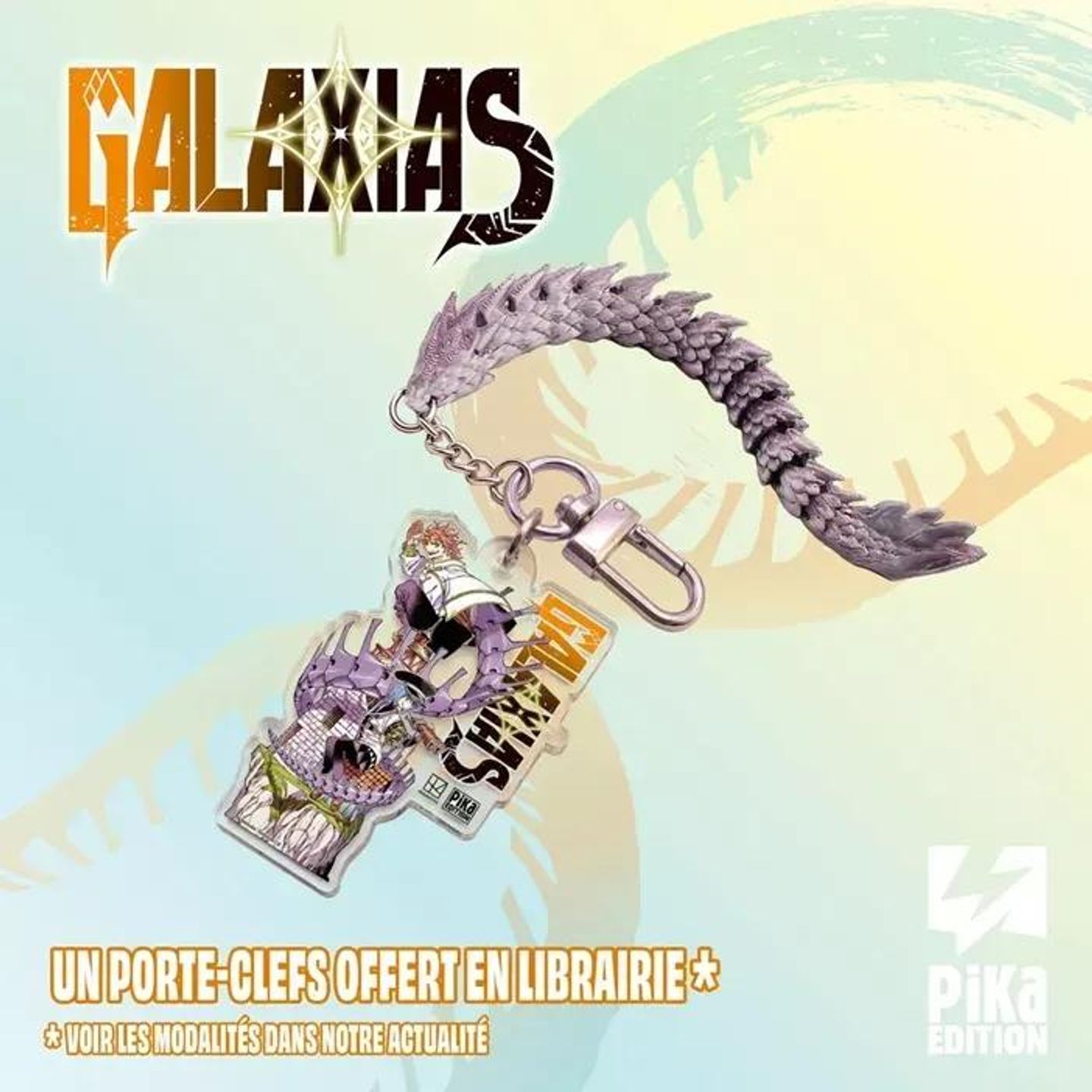 Porte-clé Galaxias offert !