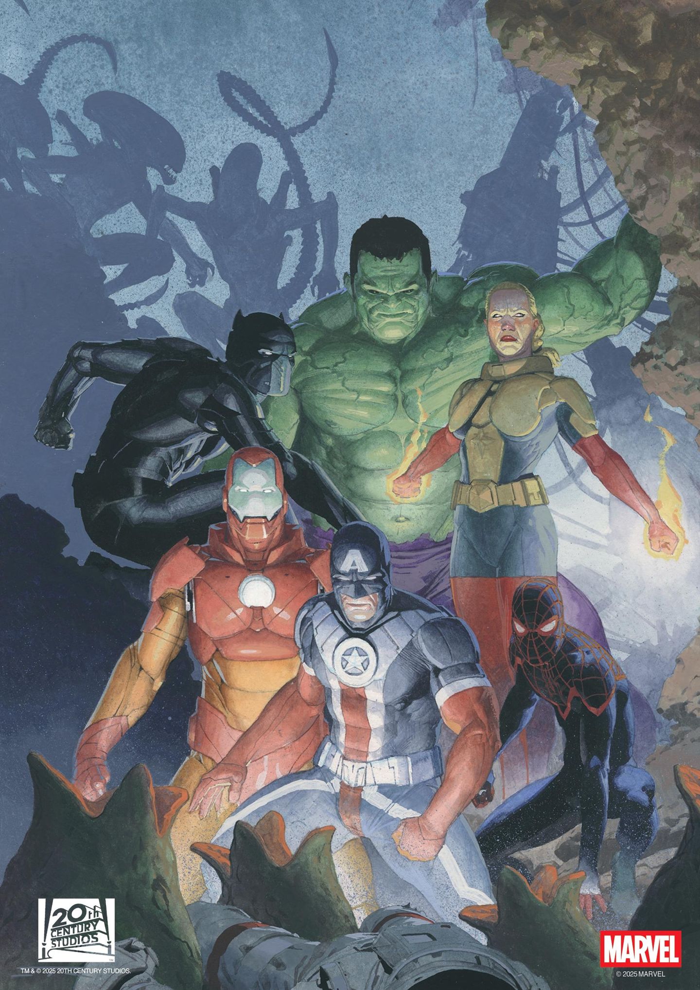 Ex-Libris Aliens vs Avengers