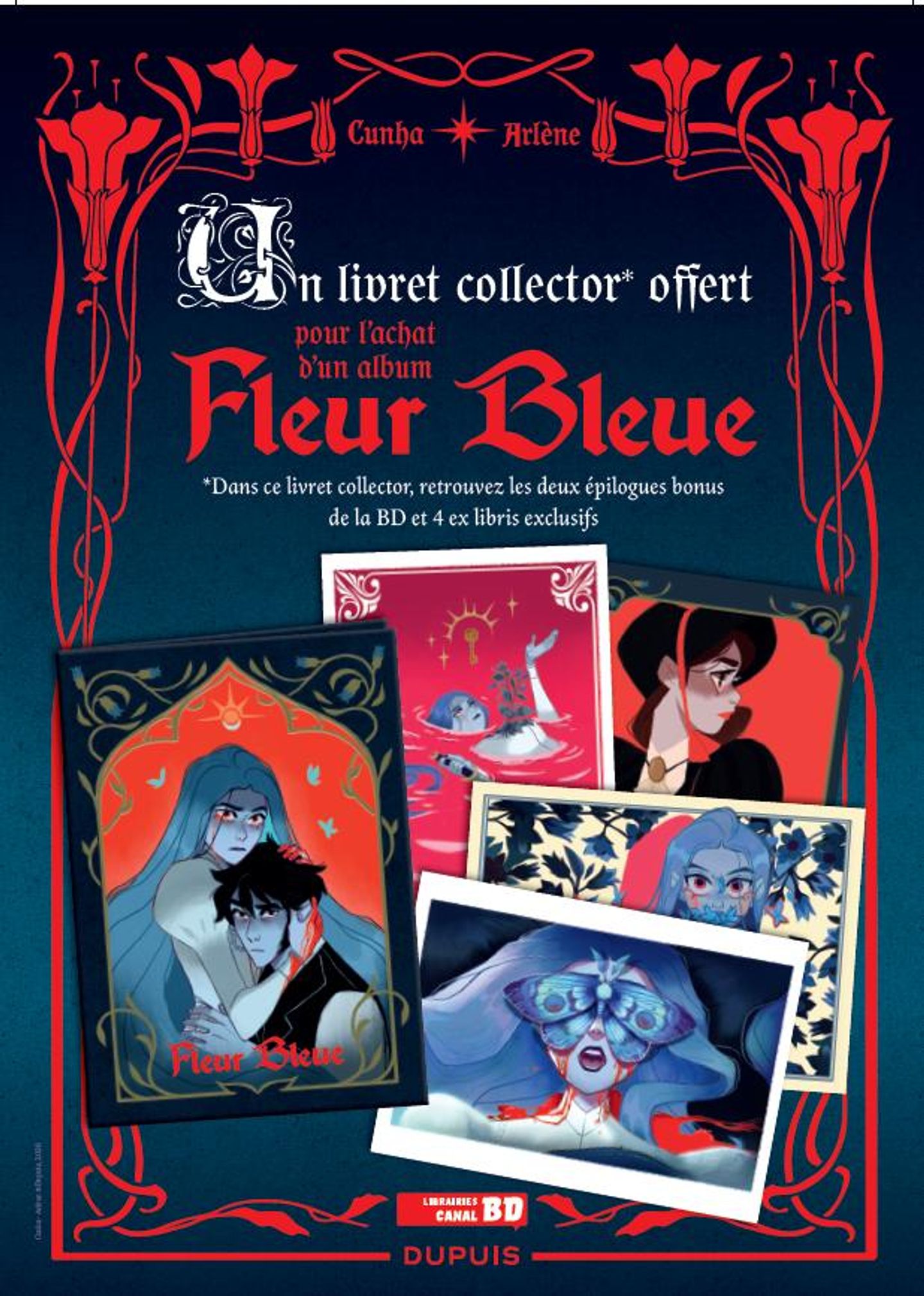 Livret collector Fleur bleue