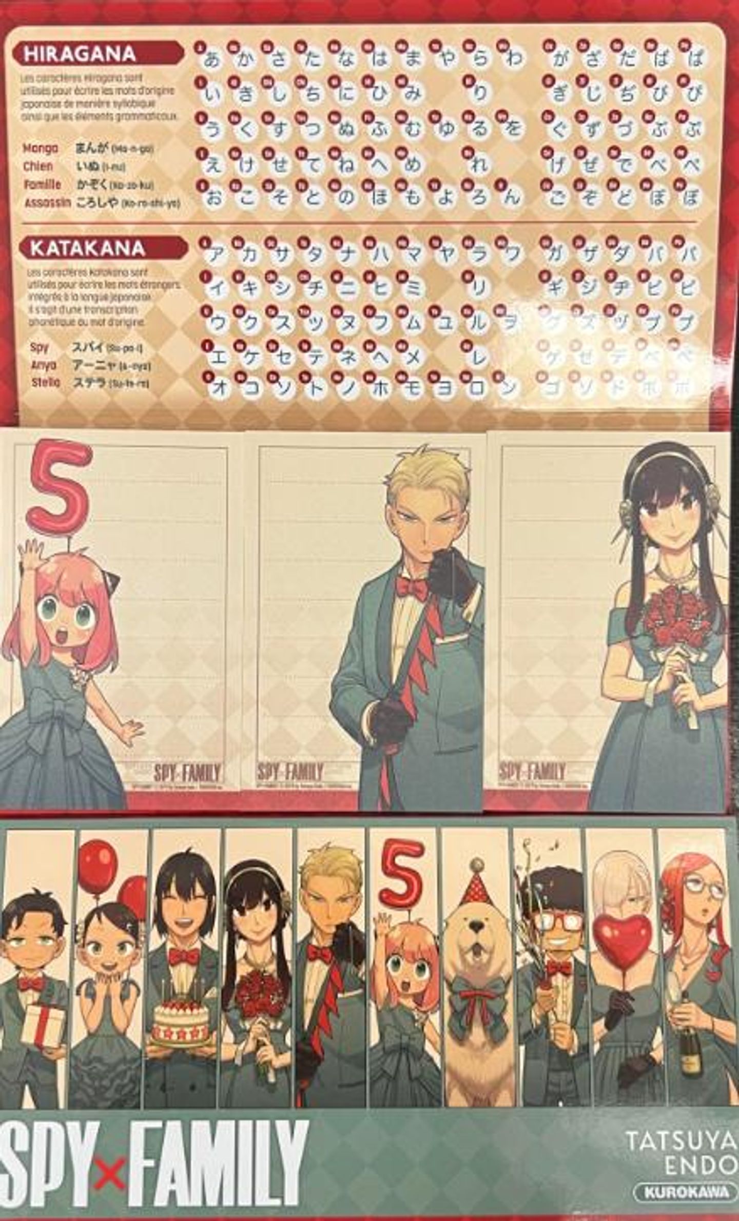 Carnet de post-it Spy x Family