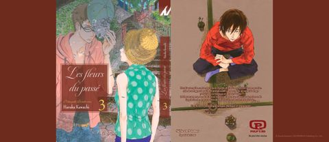 Jaquette exclusive Pulp's - Les fleurs du passé T3