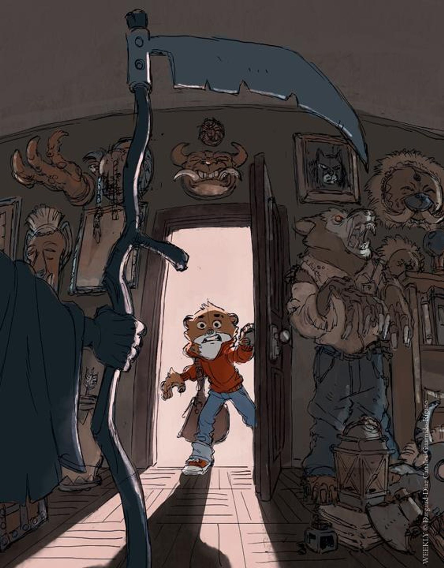 Ex-Libris recto verso Blacksad Stories - Weekly