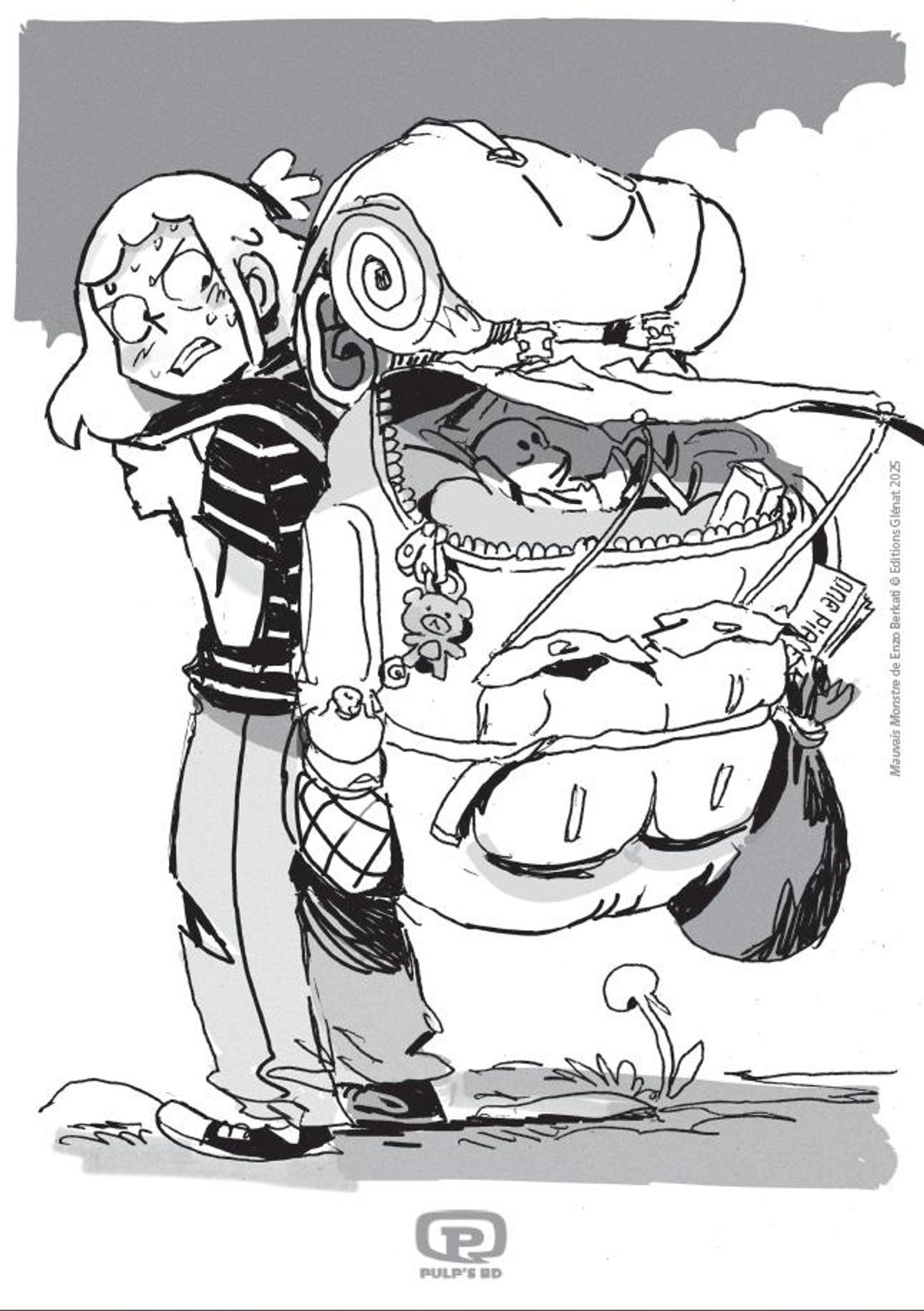 Ex-Libris Mauvais Monstre