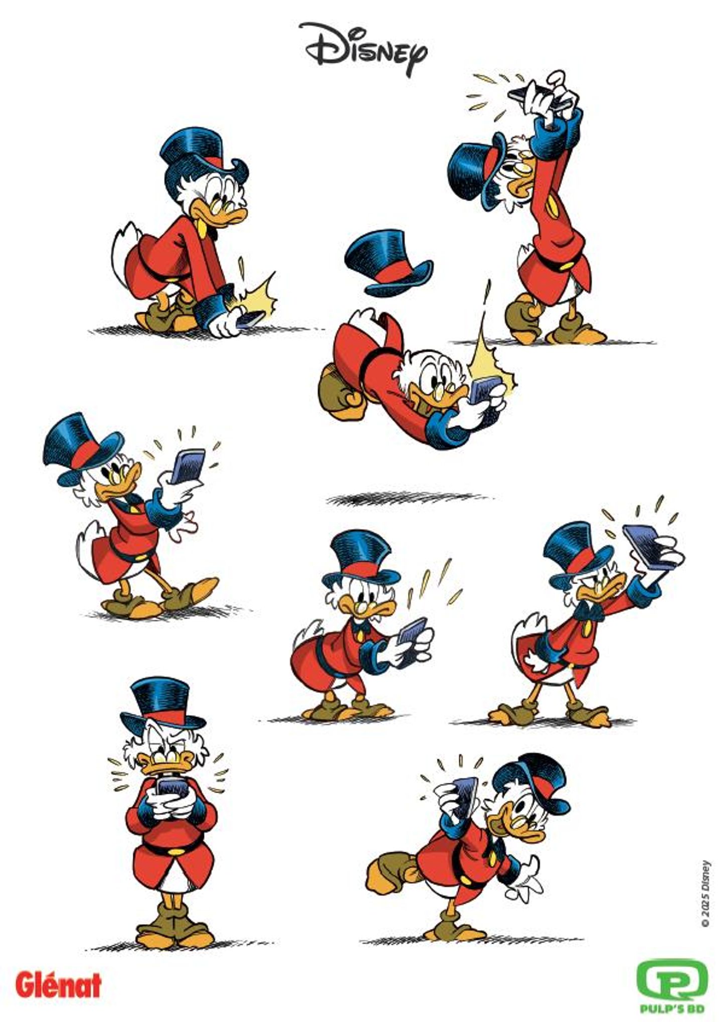 Ex-Libris Picsou et les Bitcoin-coins