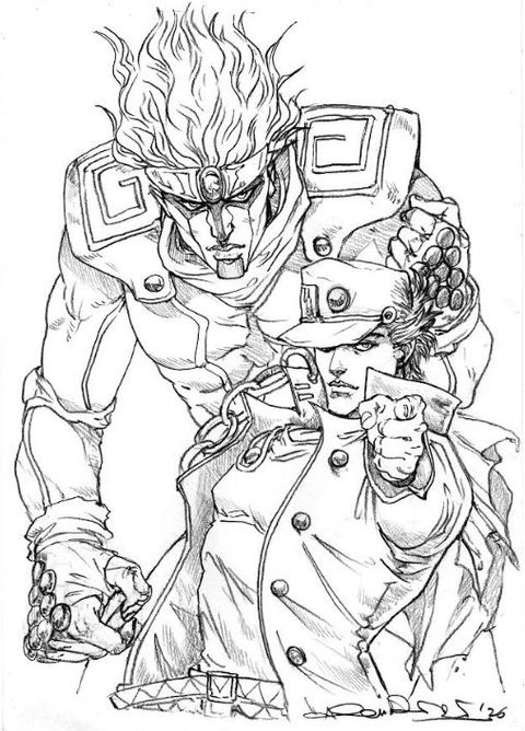 Jojo's par alessia de vincenzi - print A4 signé