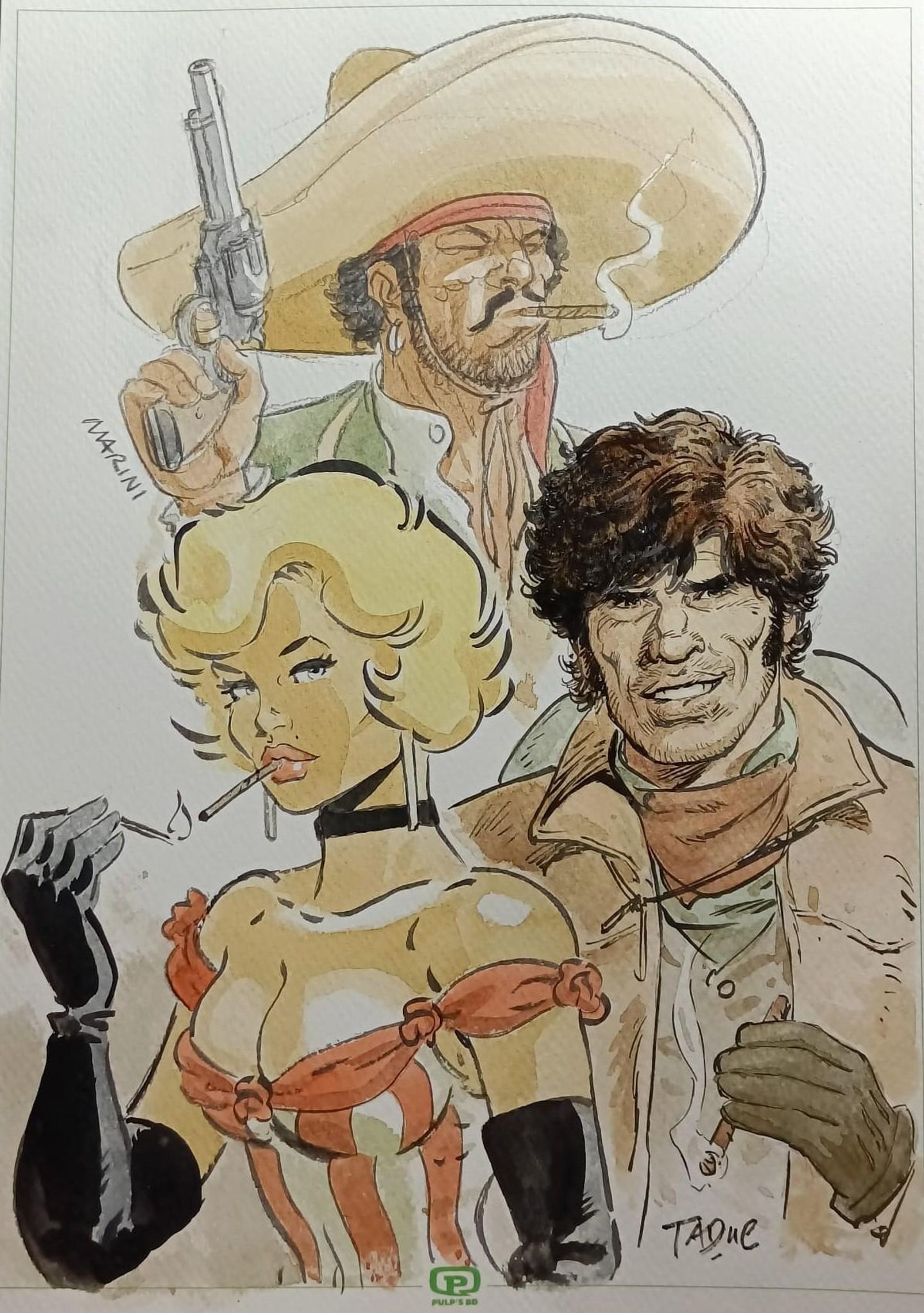 Ex-Libris Sur la piste de Blueberry