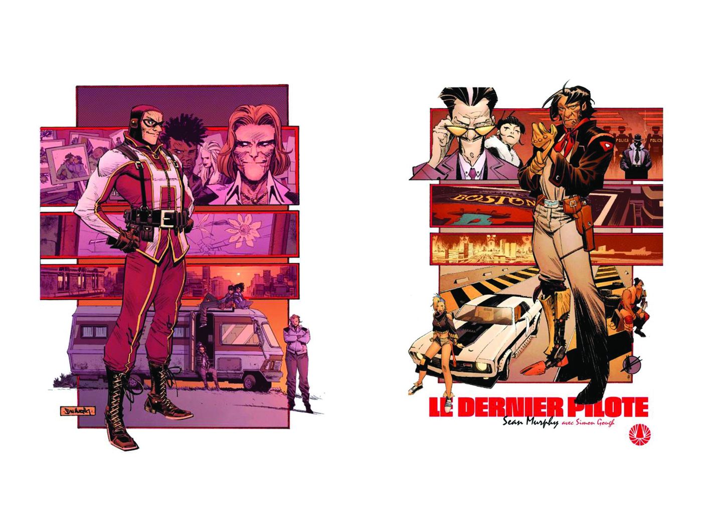 Double Ex-Libris - Le dernier Pilote + Quatrième Père