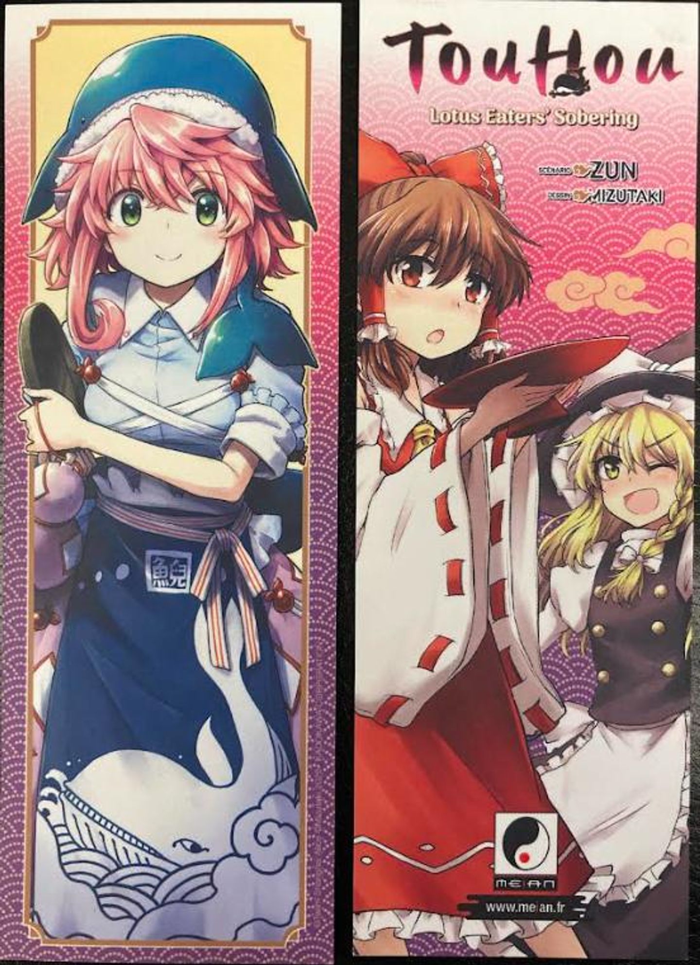 Marque page Touhou-Lotus Eaters' Sobering tome 2