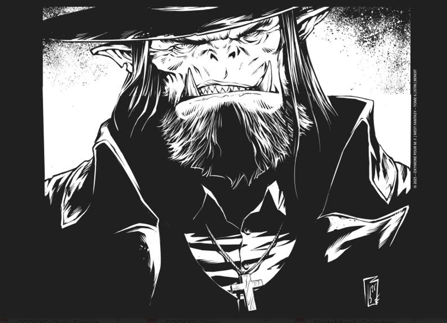 Ex-Libris West fantasy Exclusif Pulp's