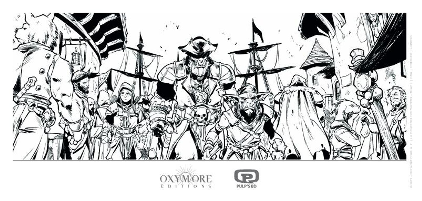 Ex-Libris Pulp's La Confrérie des tempêtes T1