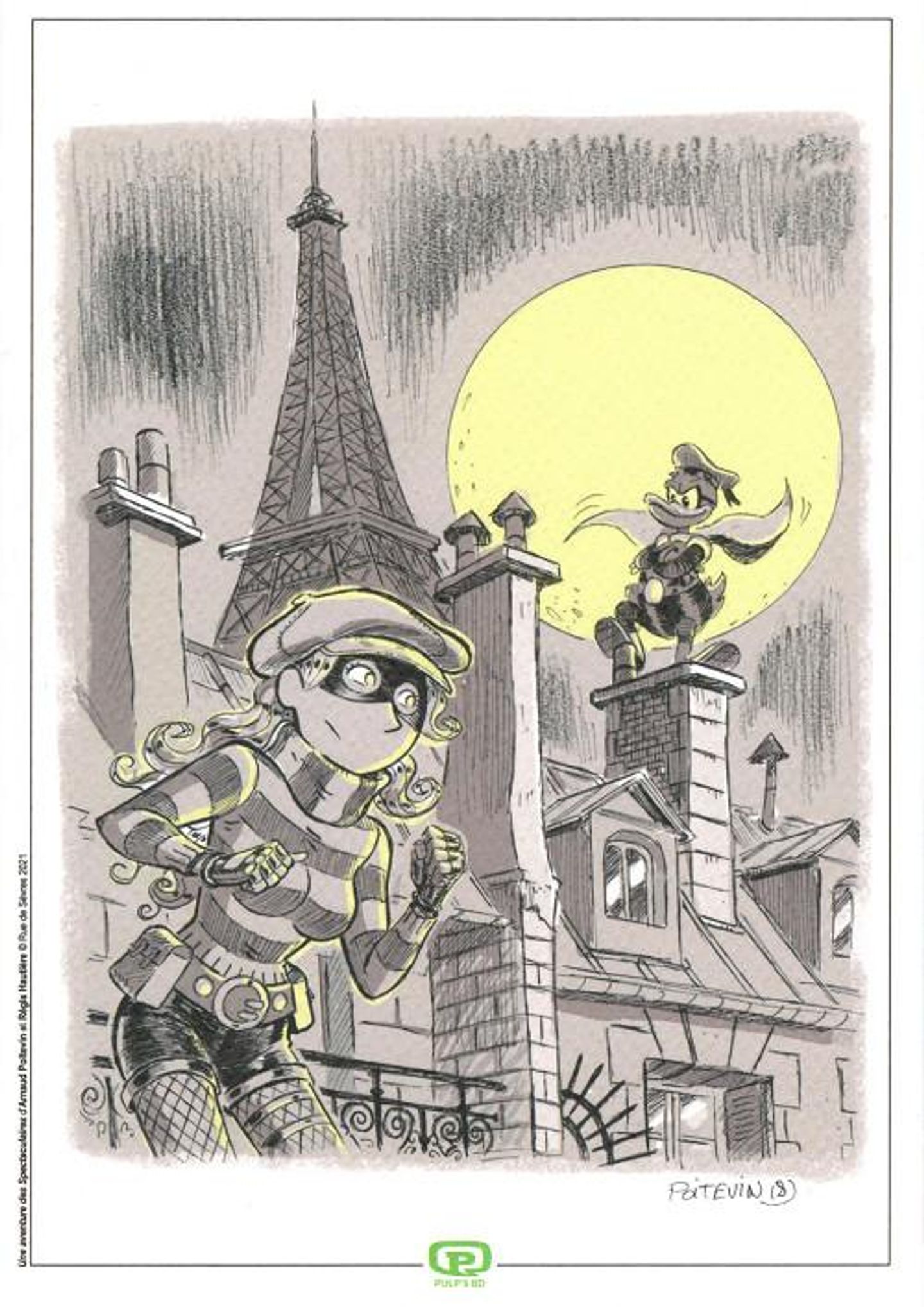 Ex-Libris exclusif Pulp's Une Aventure des Spectaculaires T7