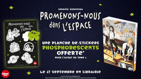 Stickers Promenons-nous dans l'espace