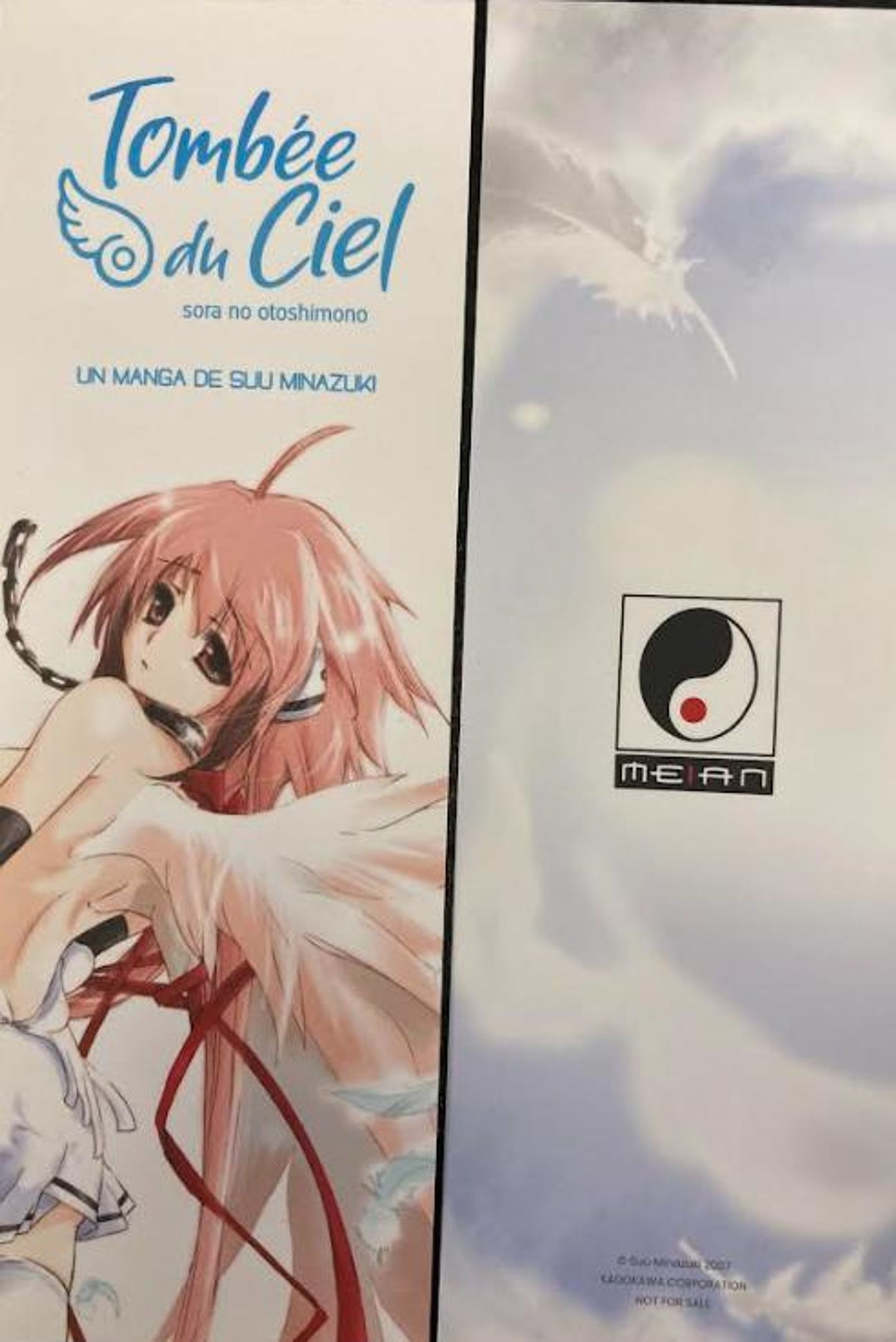 Marque page Tombée du Ciel