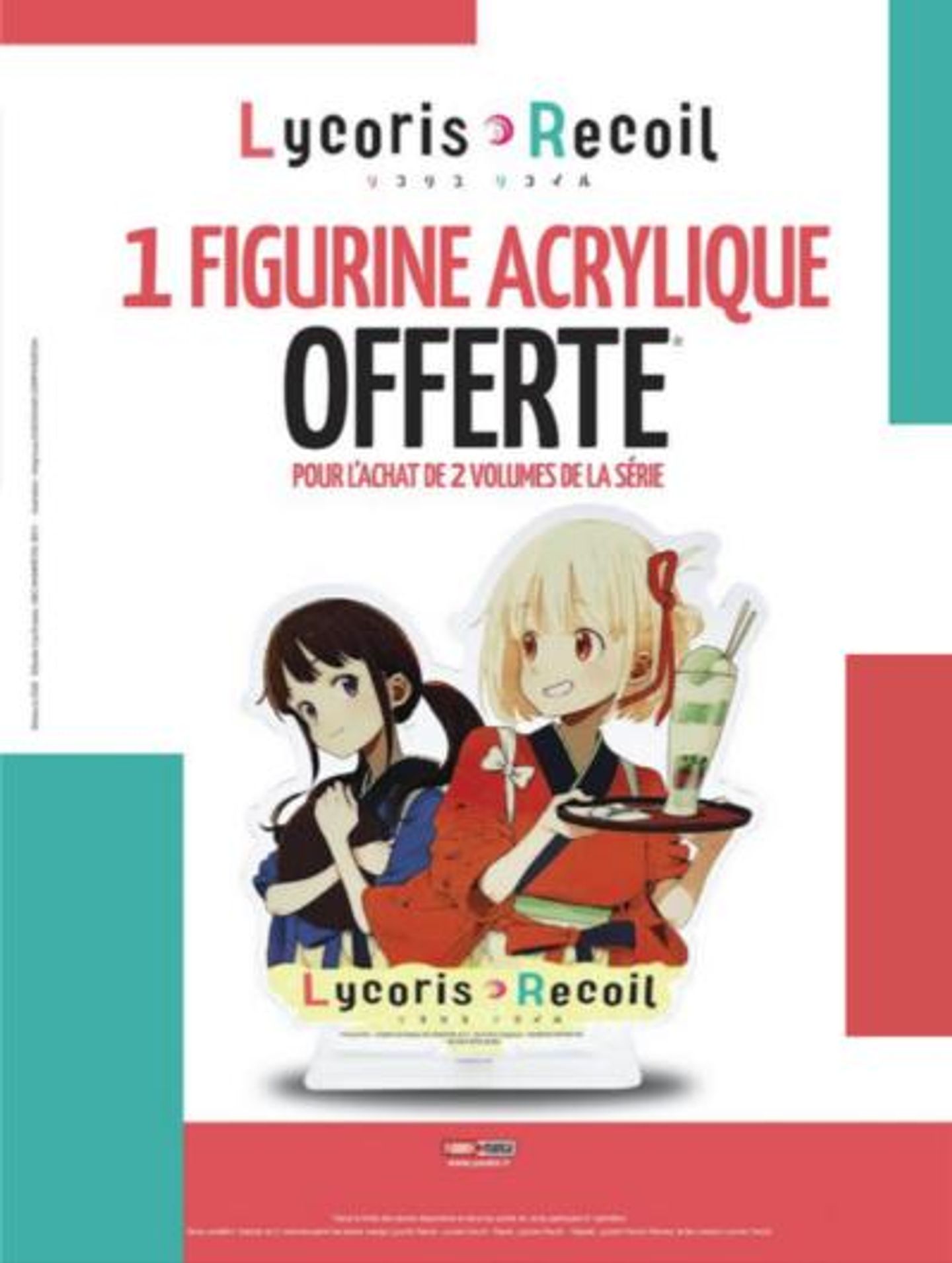 Figurine acrylique Lycoris Recoil 