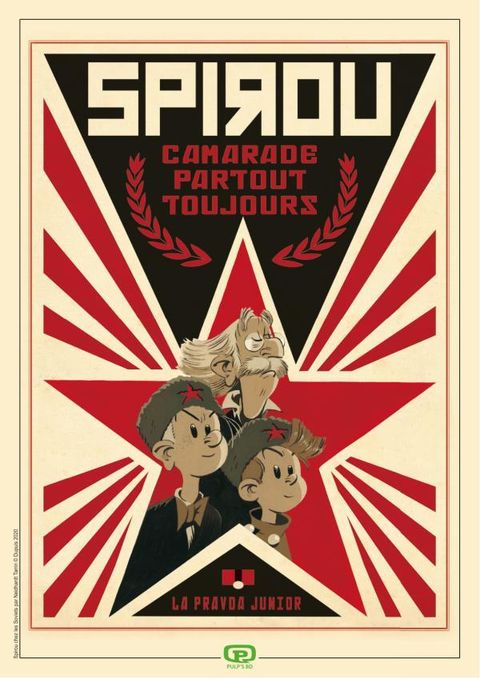 Ex-Libris Spirou chez les Soviets