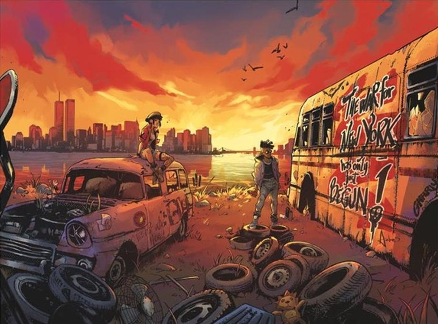 Ex-Libris Food Truck War - Fuck the Wankers