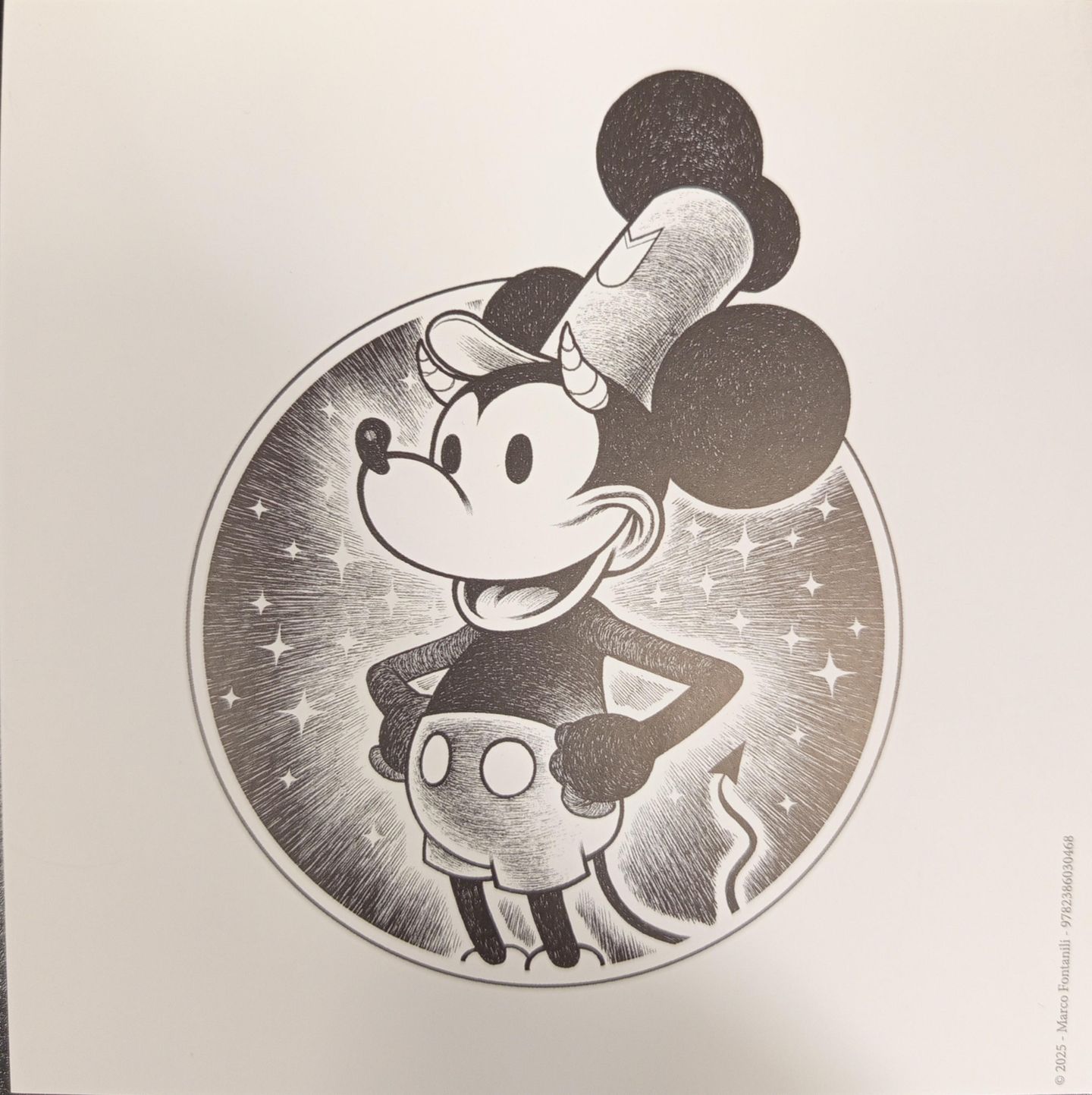 Ex-Libris Evil Mickey