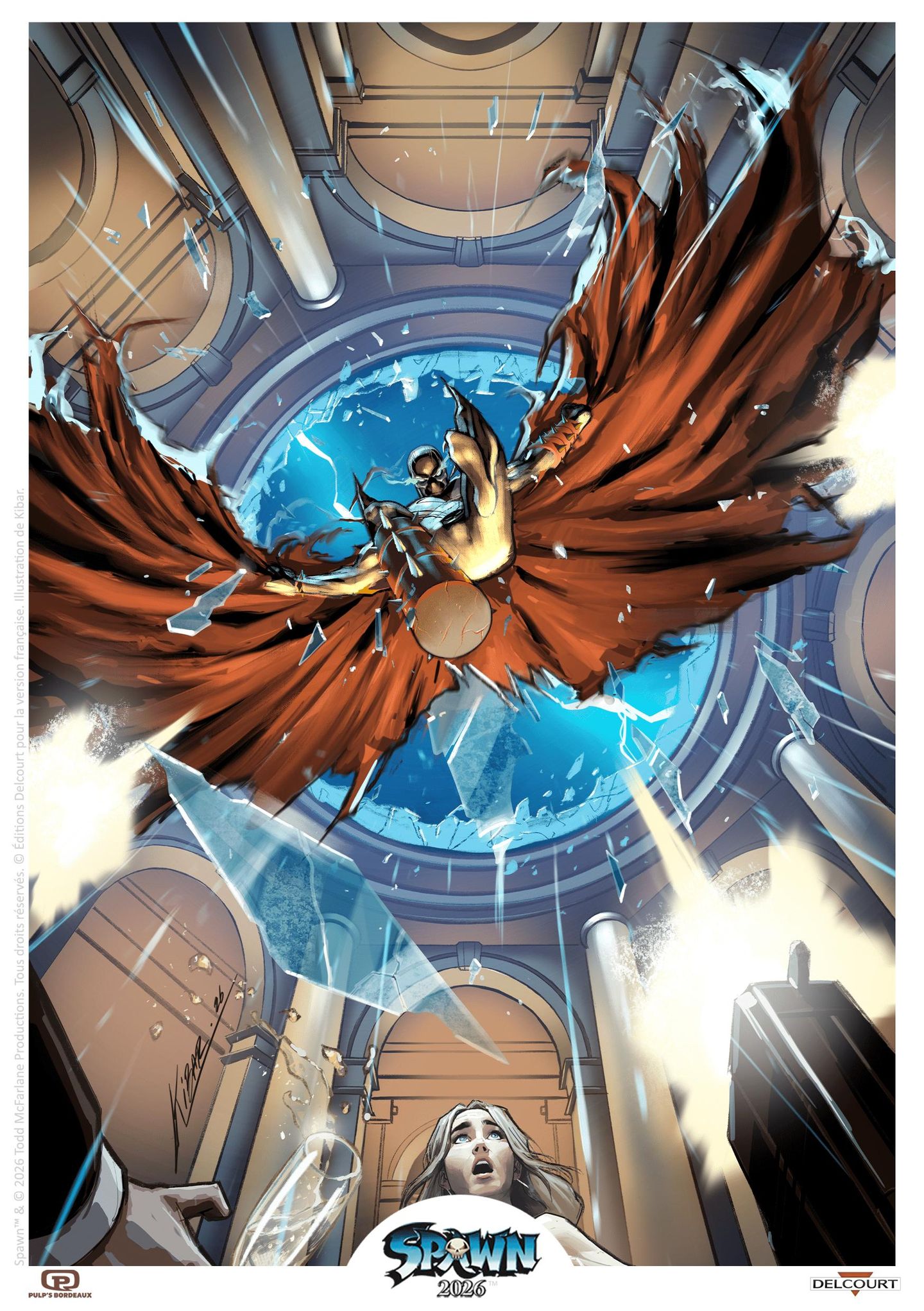 Ex-Libris Spawn 2026 print signé par Kibar
