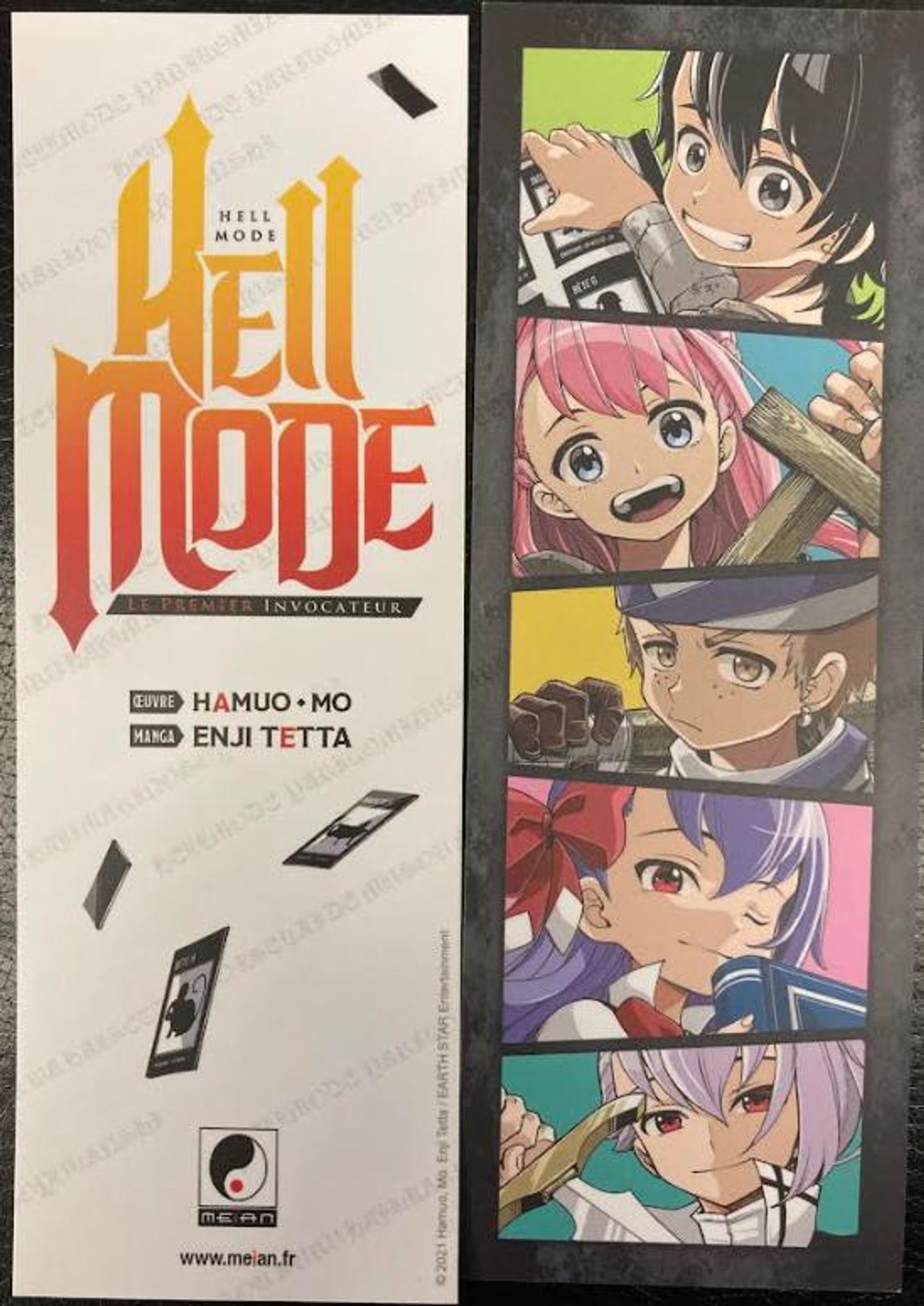 Marque page Hell Mode