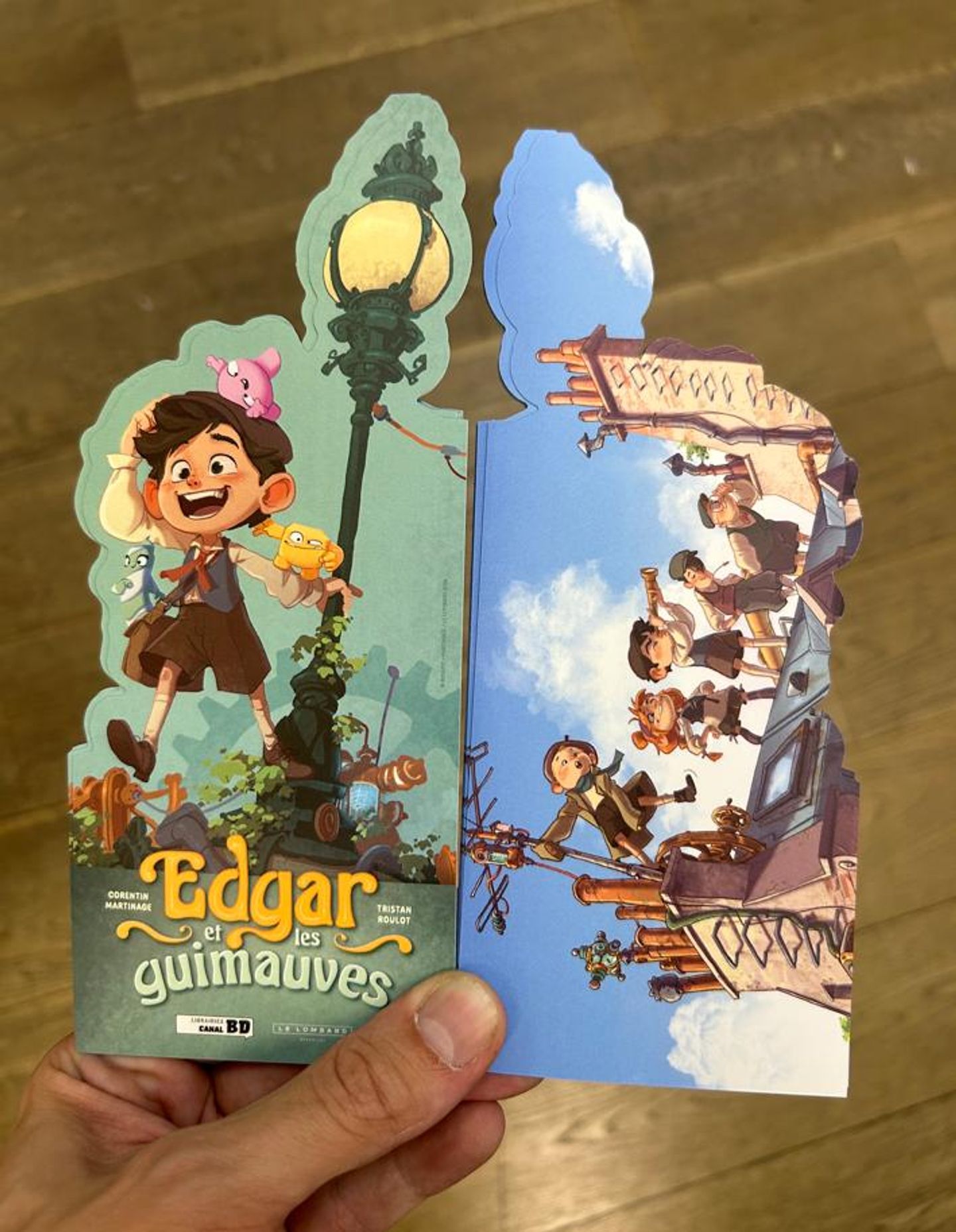 Marque-page Edgar et les guimauves